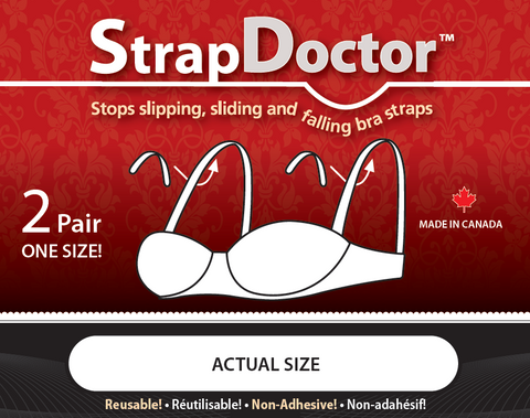 Stop Slipping, Sliding and Falling Bra Straps with StrapDoctor